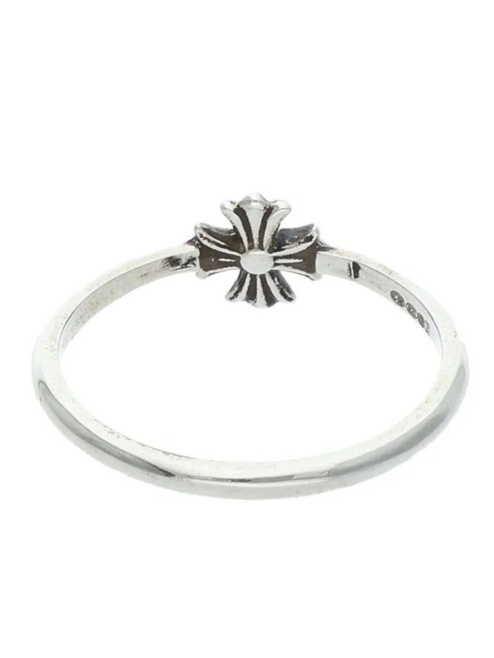 Chrome Hearts Bubblegum CH Pls CH Plus Silver Ring